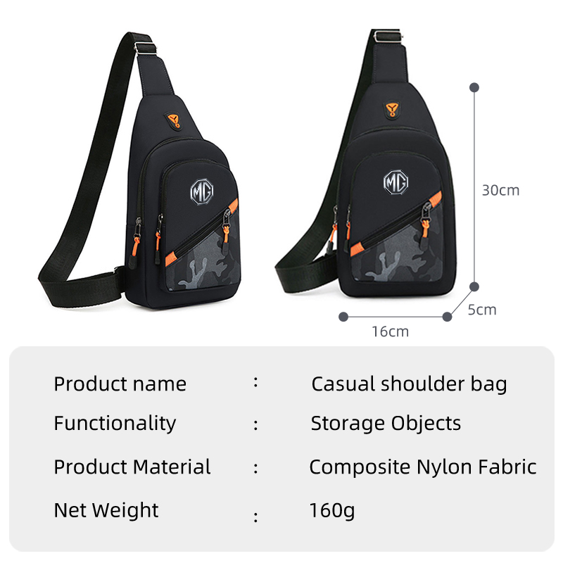 Car Logo Camouflage Men Slante - Crossbody Bag Men 评论和价格